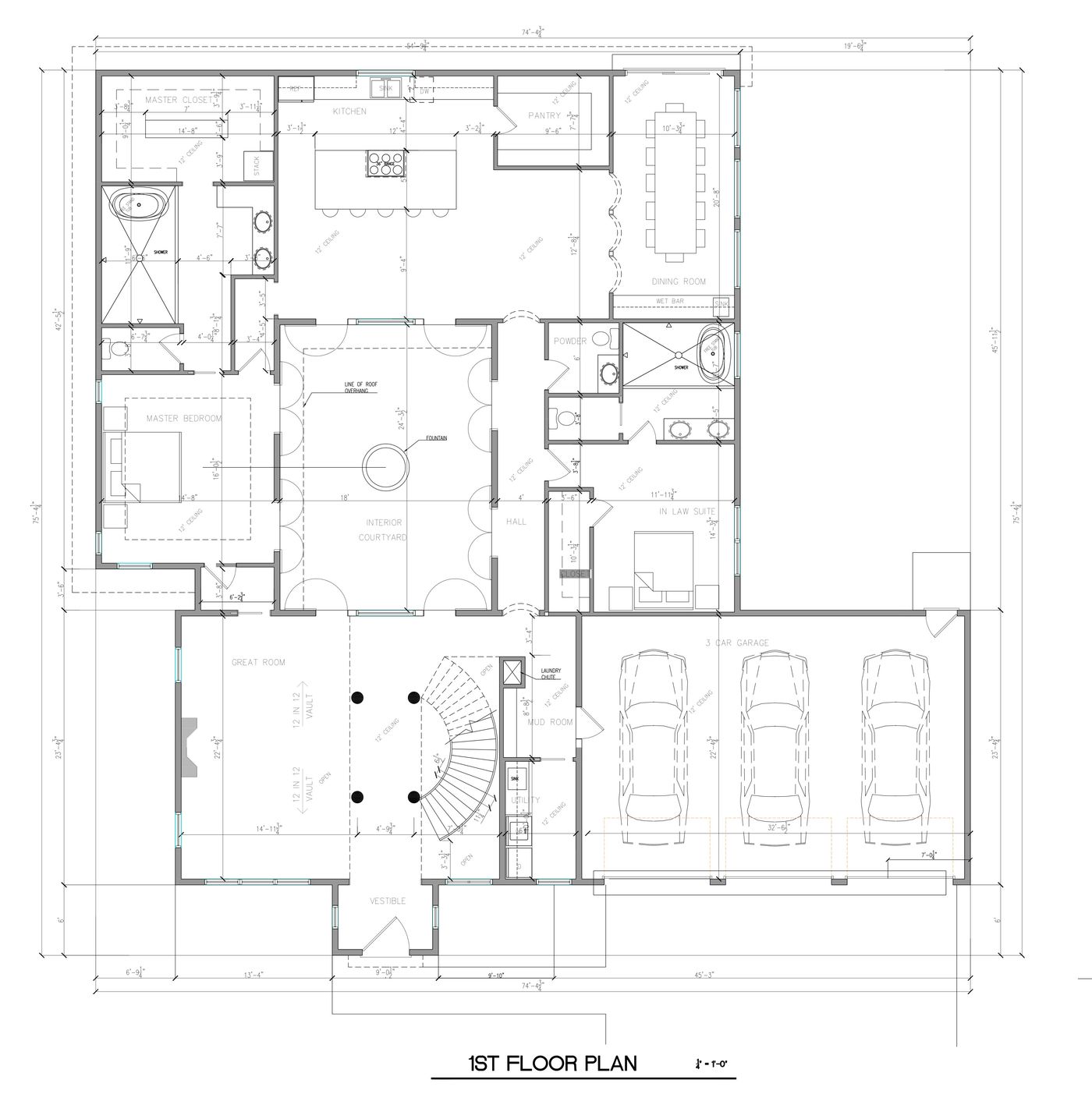 First floor plan